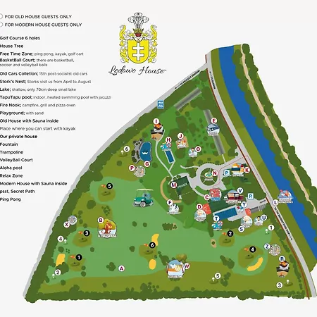 Ledowohouse Vintage Own Golf Course, Kids Friendly * Ledowo (Gdansk)