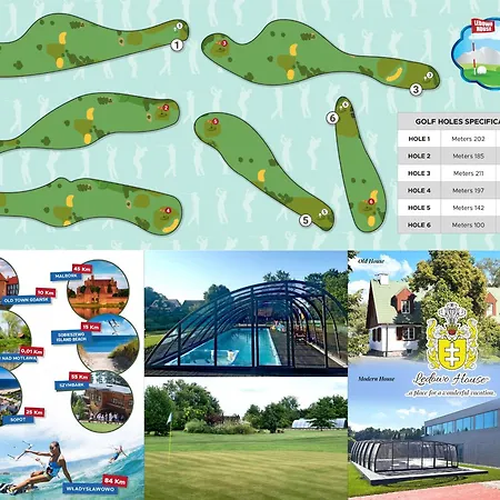 Ledowohouse Vintage 15 Private Golf Pool Βίλα Ledowo (Gdansk)